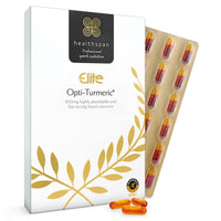 Healthspan Elite Opti-Turmeric 500mg (4 Months' Supply) | Advanced Liquid Curcumin to Support Your Immune & Joint Health | All Blacks Official Partner | Informed Sport Accredited | Vegan
