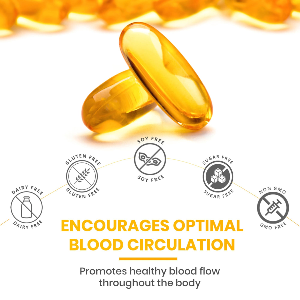 Red Label Health Omega 3 Fish Oil 1000mg, Pack of 90 Soft Gel Capsules (3 Months Supply), Double Strength 180mg EPA and 120mg DHA, Supports Eye, Heart & Brain Health for Men & Women - UK Made