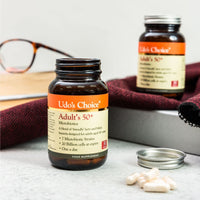 Udo's Choice Adults 50 Plus Age Specific Probiotics - Lacto & Bifido Bacteria - 34 Billion Cell Count - 7 Microbiotics Strains- Designed for Optimum Bowel Health - 30 Vegecaps