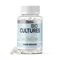 Nutri Lapse Bio Culture Probiotics Complex, 60 Billion CFU, Advanced Granular Biotechnology Capsules Slow-Release Maximum absorbtion for Gut Health.