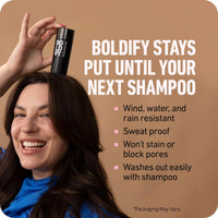 Boldify BOLDIFY Hair Fibres for Thinning Hair (DARK AUBURN) - 28g Bottle - Undetectable & Natural Hair Filler Instantly Conceals Hair Loss - Hair Powder Thickener, Topper for Fine Hair for Women & Men