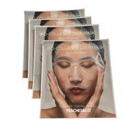 Peaches and Co Bio-Collagen Overnight Face Mask | K-Beauty | Korean Skin Care Mask | Glass Skin Face Mask | Deep Hydrating | Firming Mask | Pore Minimising Face Mask | Collagen Face Mask