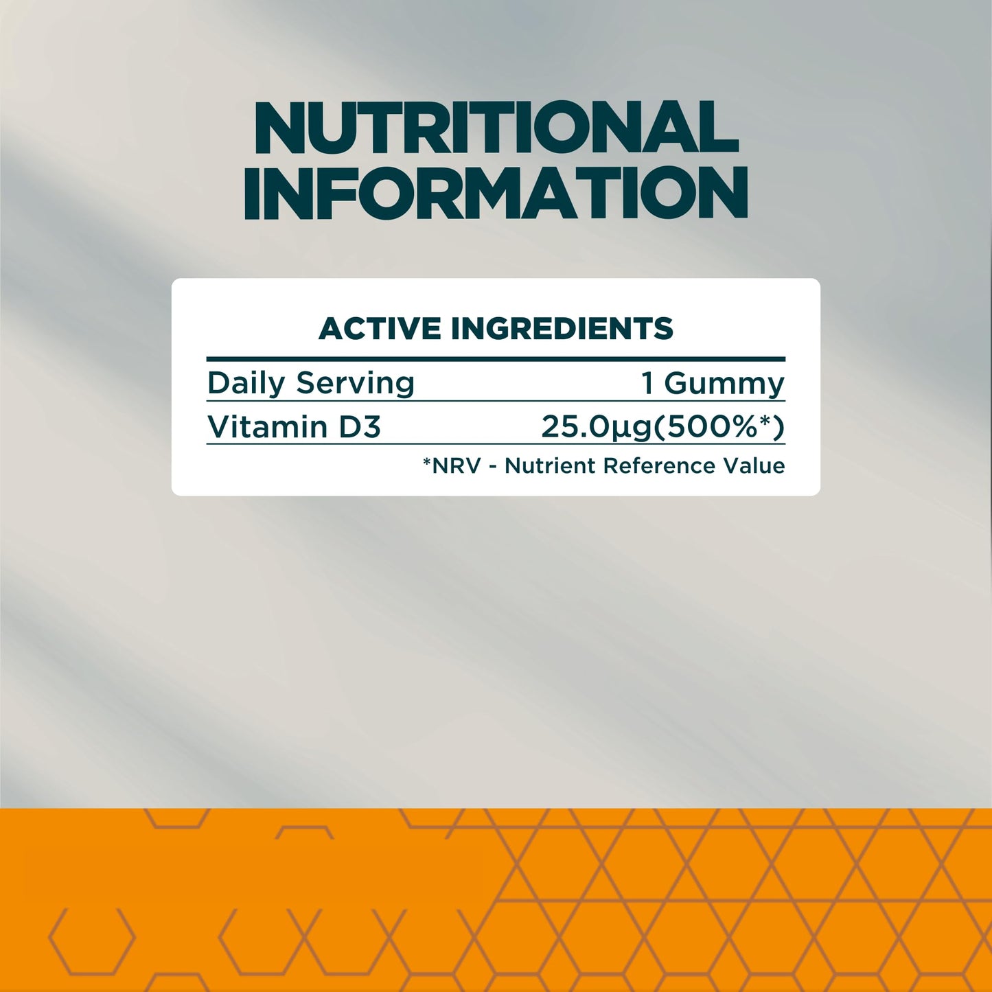 Myprotein Vitamin D Gummies 25mcg - Support Immune System, Bone Health & Muscle Function - Orange - Vegetarian Friendly - 60 Gummies - Essential Vitamin D for Immune Boost, Bone Maintenance & Muscle Support