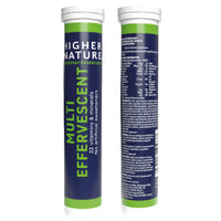 Higher Nature - Multi Effervescent - Over 22 Essential Vitamins - Effervescent Multivitamins - Gluten Free - Multivitamin Vegetarian - 20 Tablets