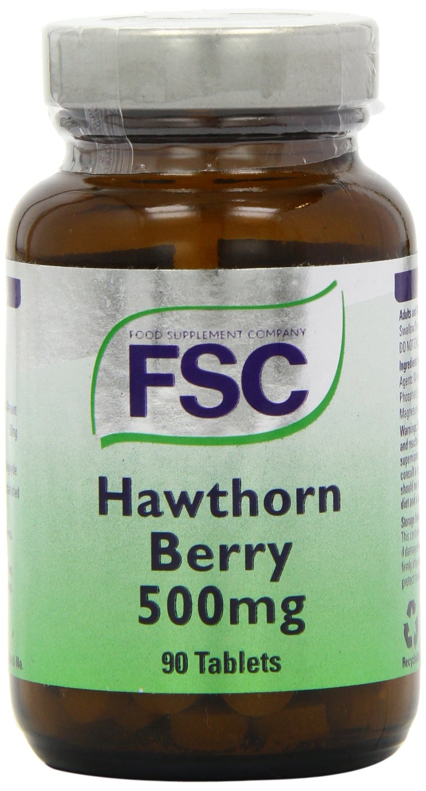 FSC 500mg Hawthorn Berry - Pack of 90 Tablets