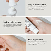 INSKIN 345 Relief Cream, Barrier Repair Cream Soothing Face Moisturizer For Acne & Repair Damage Skin, Moisturising Cream for Face Moisturising Cream for Women, 345 Intensive Repair Cream