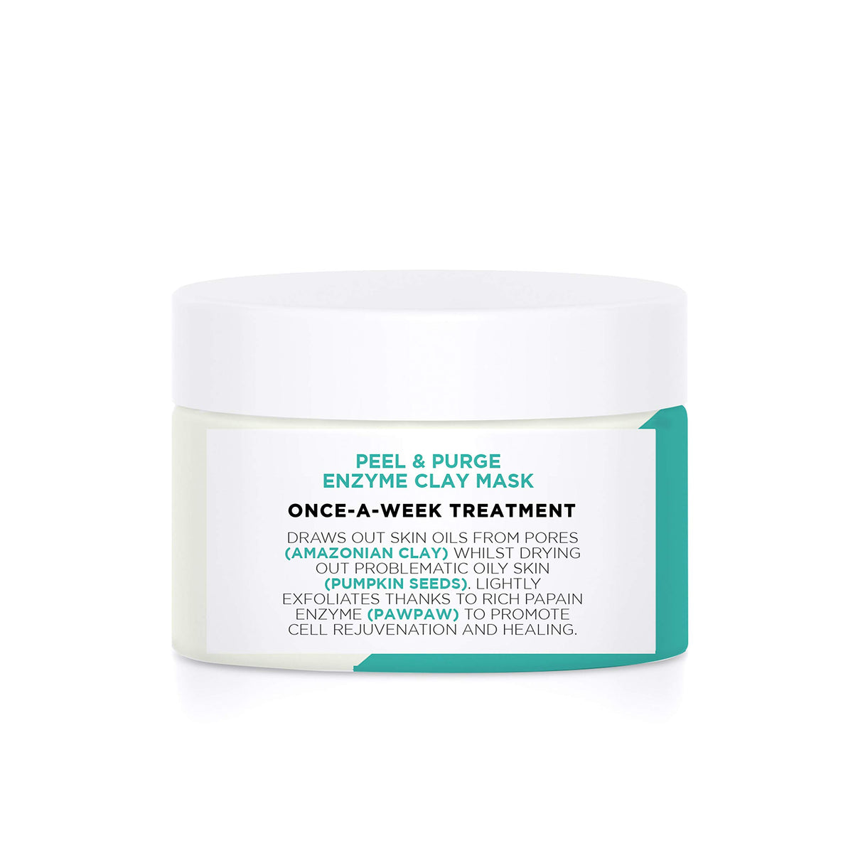 Magnitone SuperNaturals Pore-ify Peel + Purge Enzyme Clay Mask (50 ml)
