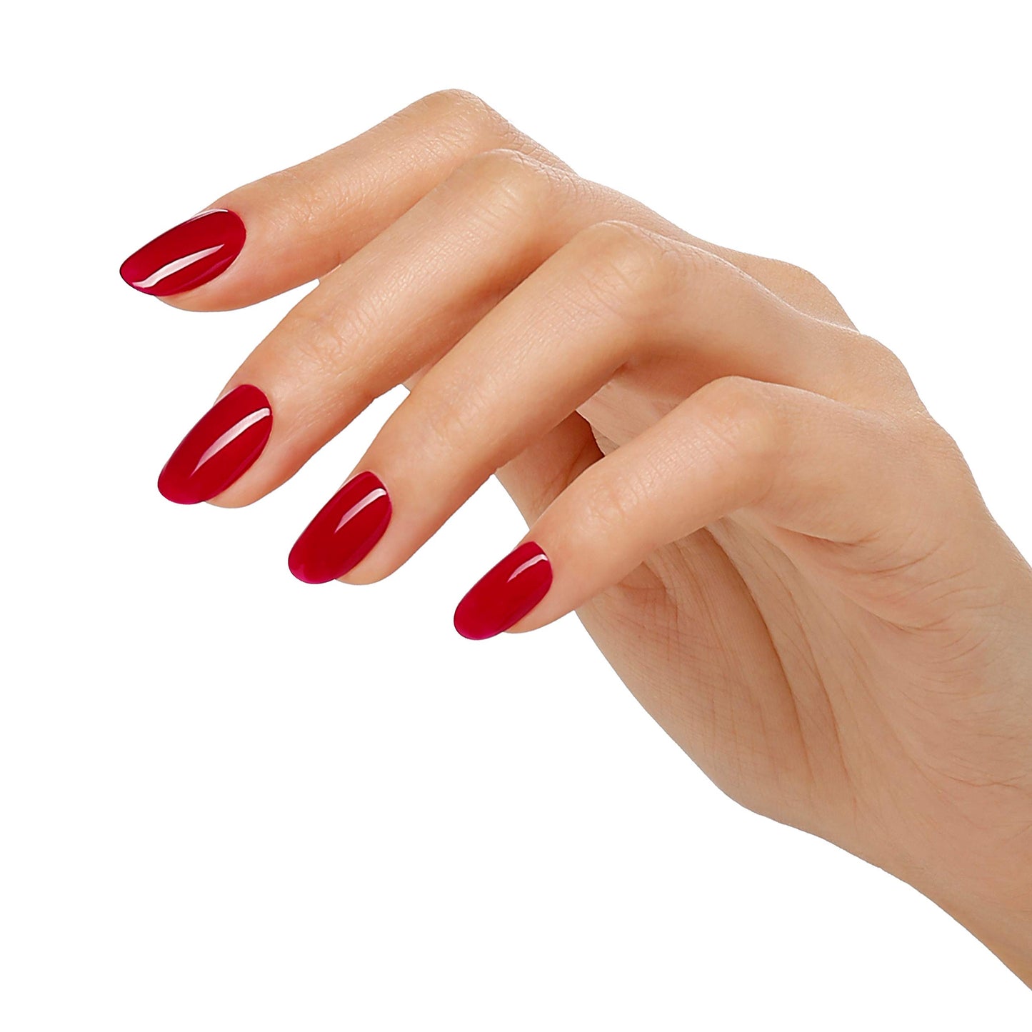 BLUESKY Bluesky Gel Nail Polish, Pillar Box Red - D160, Red, Long Lasting, Chip Resistant, 5ml (Requires Drying Under UV LED Lamp)