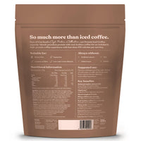 Protein Iced Coffee | 19g Protein & 80mg Caffeine per Serving | Only 97Kcal | Low Calorie + High Protein | Whey Protein & Pea Protein Isolate Blend + Digestive Enzymes | Café Frappé | Free Soul