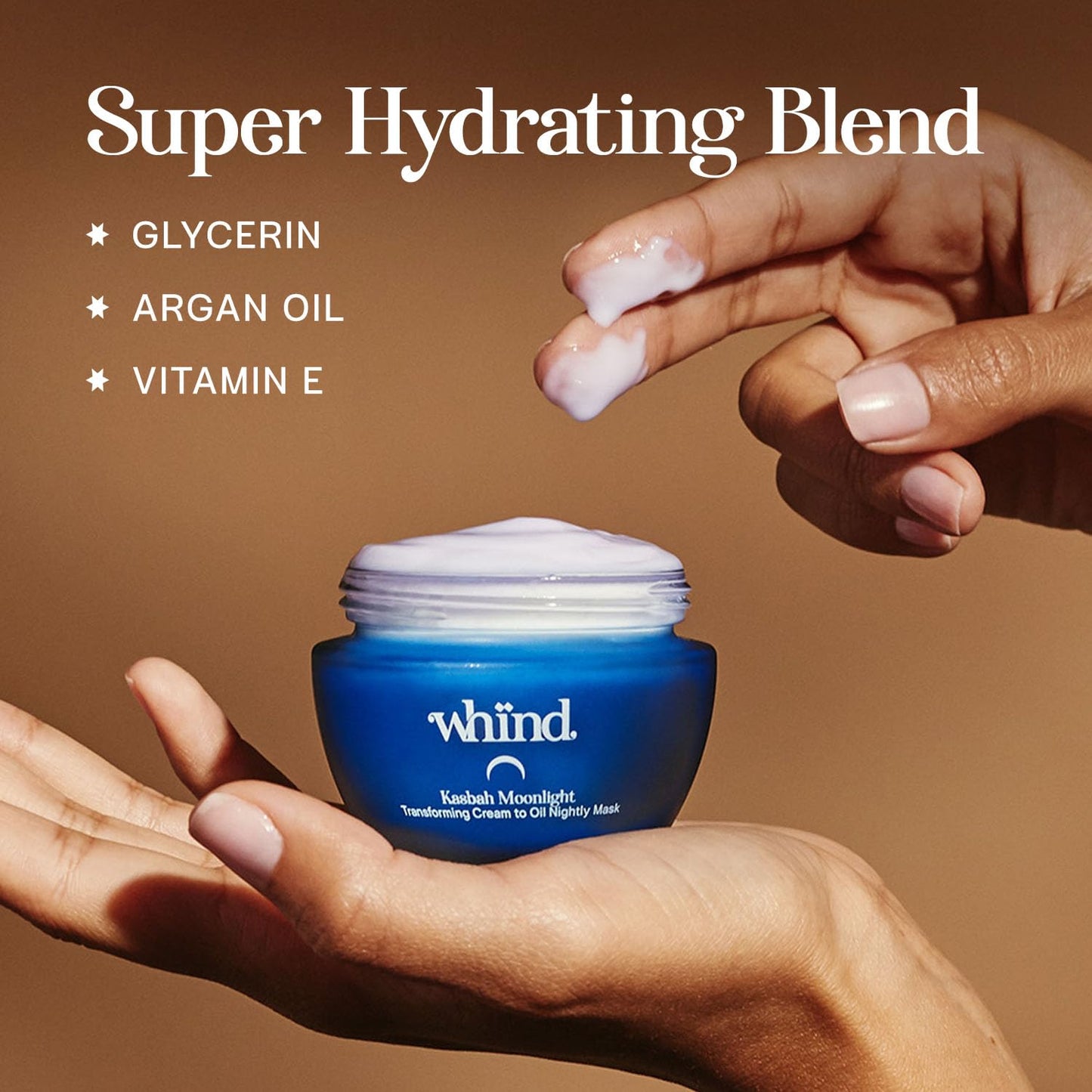 WHIND KASBAH MOONLIGHT CREAM TO OIL NIGHTLY NOURISHING MASK 50ml