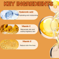 TBeautfave 3PCS Vitamin C Serum for Face - 23% Vitamin C Face Serum with Hyaluronic Acid & Vitamin E – Anti-Aging & Brightening Serum for Anti-Wrinkle, Hydrating, Dark Spot Correcting, Korean Skincare