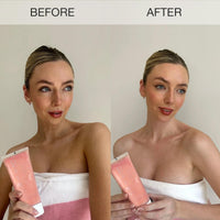 LUNA BY LISA JORDAN Bare By Vogue Express Tan Remover Gel - Quickly Removes Fake Tan While Hydrating Your Skin - Contains Aloe Vera & Glycerin - Self Tan Eraser, 200ml