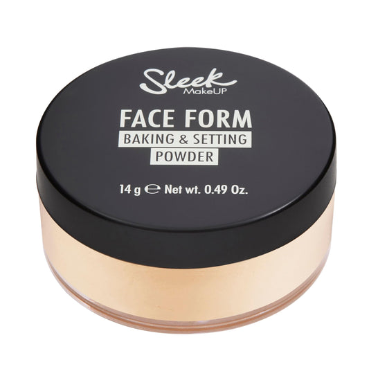 SLEEK Sleek MakeUP Face Form Baking & Setting Powder, Loose Setting Powder to Lock in Your MakeUP, Lightweight Formula, Light, 14g