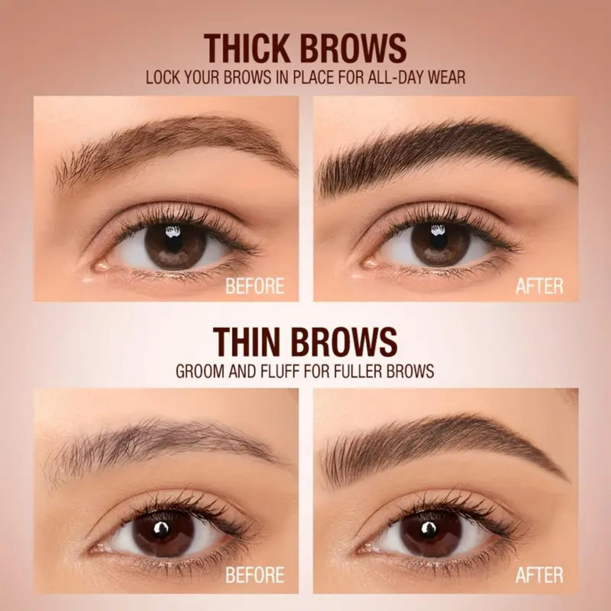 Xinyig Brow Fection Angled Brush & Dip,Liquid Eyebrow Pen for Women,Liquid Eyebrow Brush,Beginner Brow-Fection Angled Brush & Dip,Natural Brows Eyebrow Pen,Waterproof Long Lasting Smudge Proof Brow Pencil