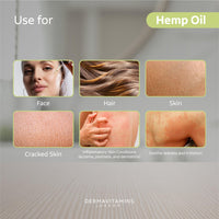 Dermavitamins 100% Pure Hemp Oil - 30ml