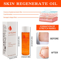 PlusBee Bio Oil Scar Treatment, Collagen Boosting Oil for Scars, Stretch Marks & Uneven Skin Tone, Skincare Serum for Pregnancy, Acne & Surgery Scars, 125ml