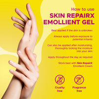 SkinrepairX SkinRepairX Emollient Gel 100ml for Dry Skin, Eczema, Psoriasis, Dermatitis, Rosacea, Acne, Vegan, Fragrance Free, Suitable from Birth