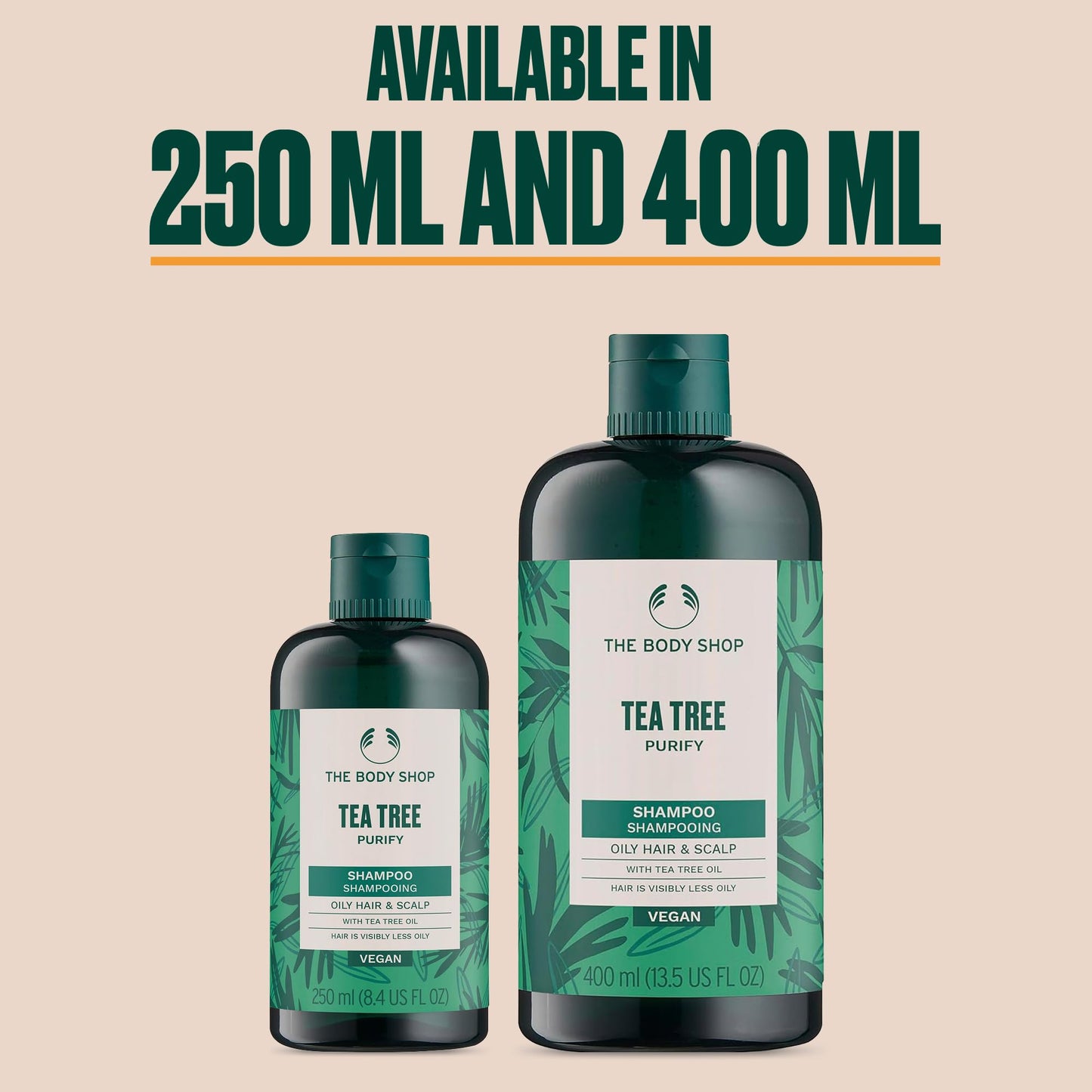 The Body Shop Tea Tree Shampoo, Purifying and Balancing 400ml