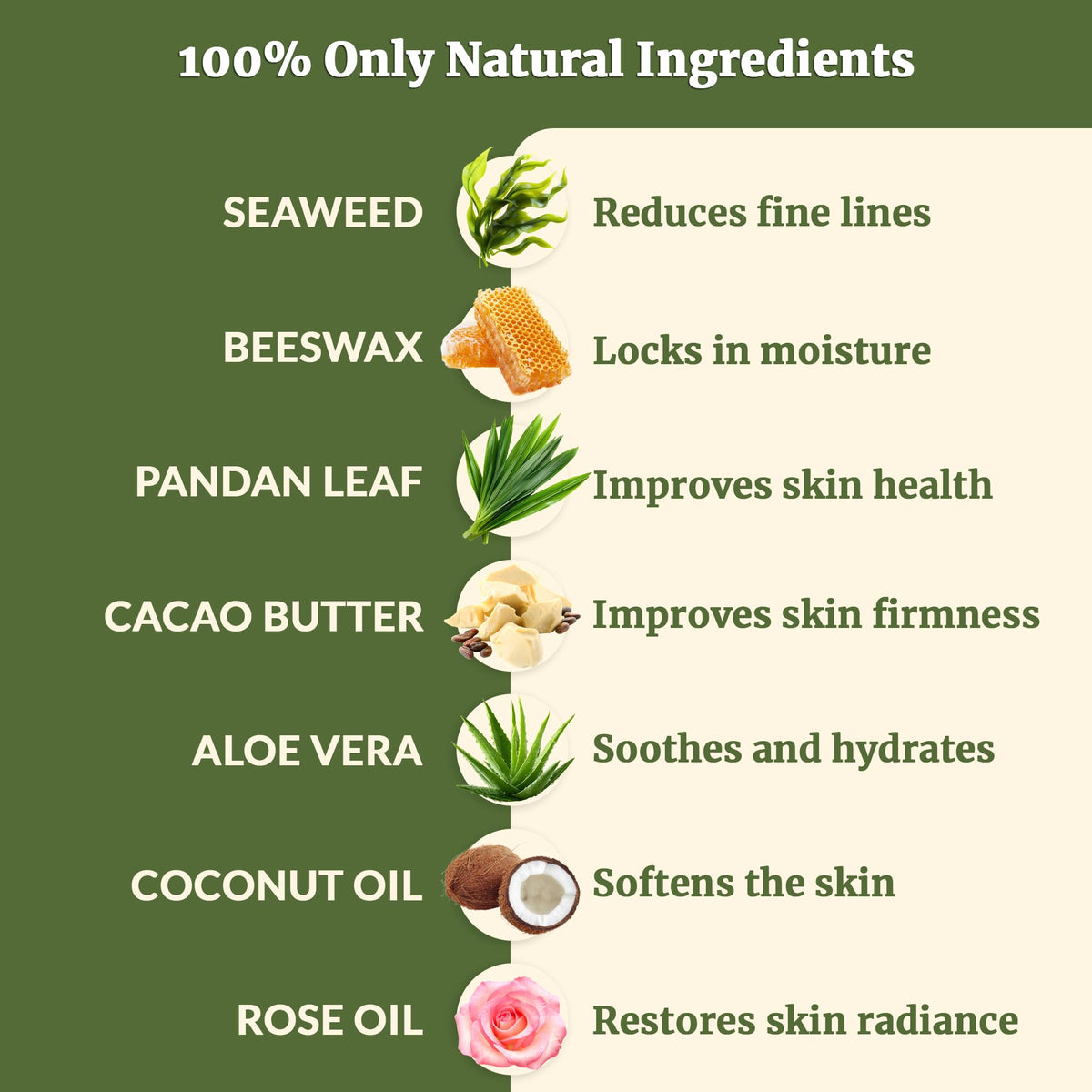 Masaroo Organic Face Cream & Face Moisturiser: Natural Moisturiser Face Women & Men - Face Cream Women for Day & Night - Anti Aging Cream with Vitamin C, E & Natural Collagen, 100ml