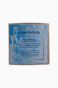 Luxury anti-ageing face cream with 24k gold flakes and hyaluronic acid and collagen. Proud UK manufacturer UKCP-72916130.