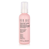 GEO OIL Original Leave-In Hair Treatment 200ml - Keratin Conditioner, Sun & Pollution Protection, Softens & Smoothens, 200ml