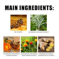 vancauk Bee Venom Patches,Bee Venom Lymphatic Drainage Slimming Patches（30Pcs）