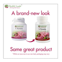 Health Leads ...Working With Nature L-Tyrosine (Extra Strength) 400mg x 90 Capsules, for Mental Alertness, Focus, Stress & Sleep, Free Form Amino Acid Supplement, Non-GMO, Vegan, Magnesium Stearate Free & No Nasties, Made in Wales