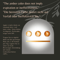 DERMASUN 20% Liposomal Vitamin C (Magnesium Ascorbyl Phosphate) + 1% Arbutin & 1.5% Hyaluronic Acid Moisturising Cream Eye & Face Serum - Anti-Ageing Fatigue Against Stains, Wrinkles & Dark Circles