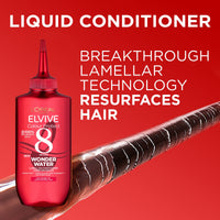 L'Oreal Paris L'Oréal Paris Wonder Water, Liquid Hair Conditioner by Elvive Colour Protect, 8 Second Hair Treatment for Damaged, Coloured Hair with Lamellar Technology, 200 ml