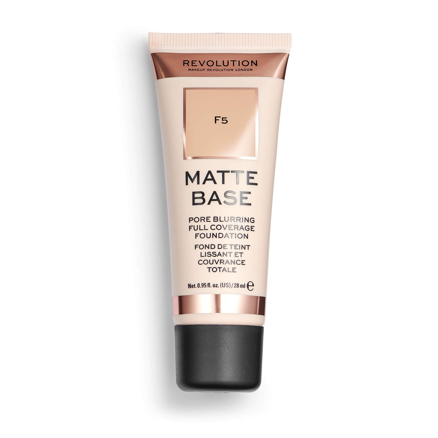 Revolution Beauty London Makeup Revolution, Matte Base, Foundation, F5, 28ml