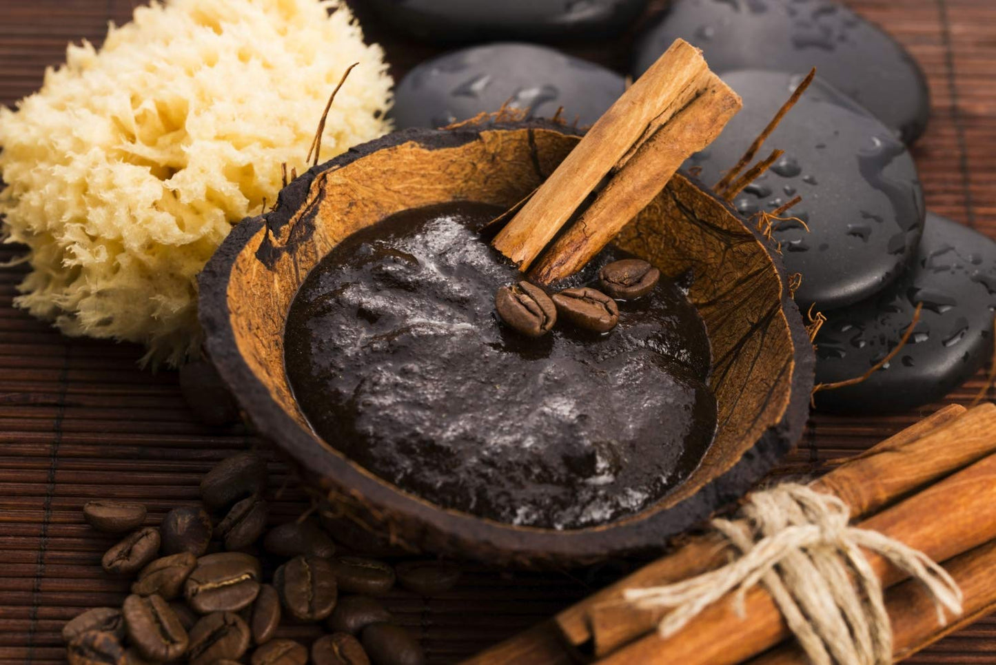 Coffee Scrub with Cinnamon - Health Embassy 100% Natural (150g)