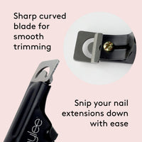 MYLEE Mylee The Shortie Nail Extension Clipper - Precise & Durable Nail Tip Cutter, Manicure Tool for Perfect Prep, Professional Extension Clipper, for Acrylic Extensions, False Nails and Tips