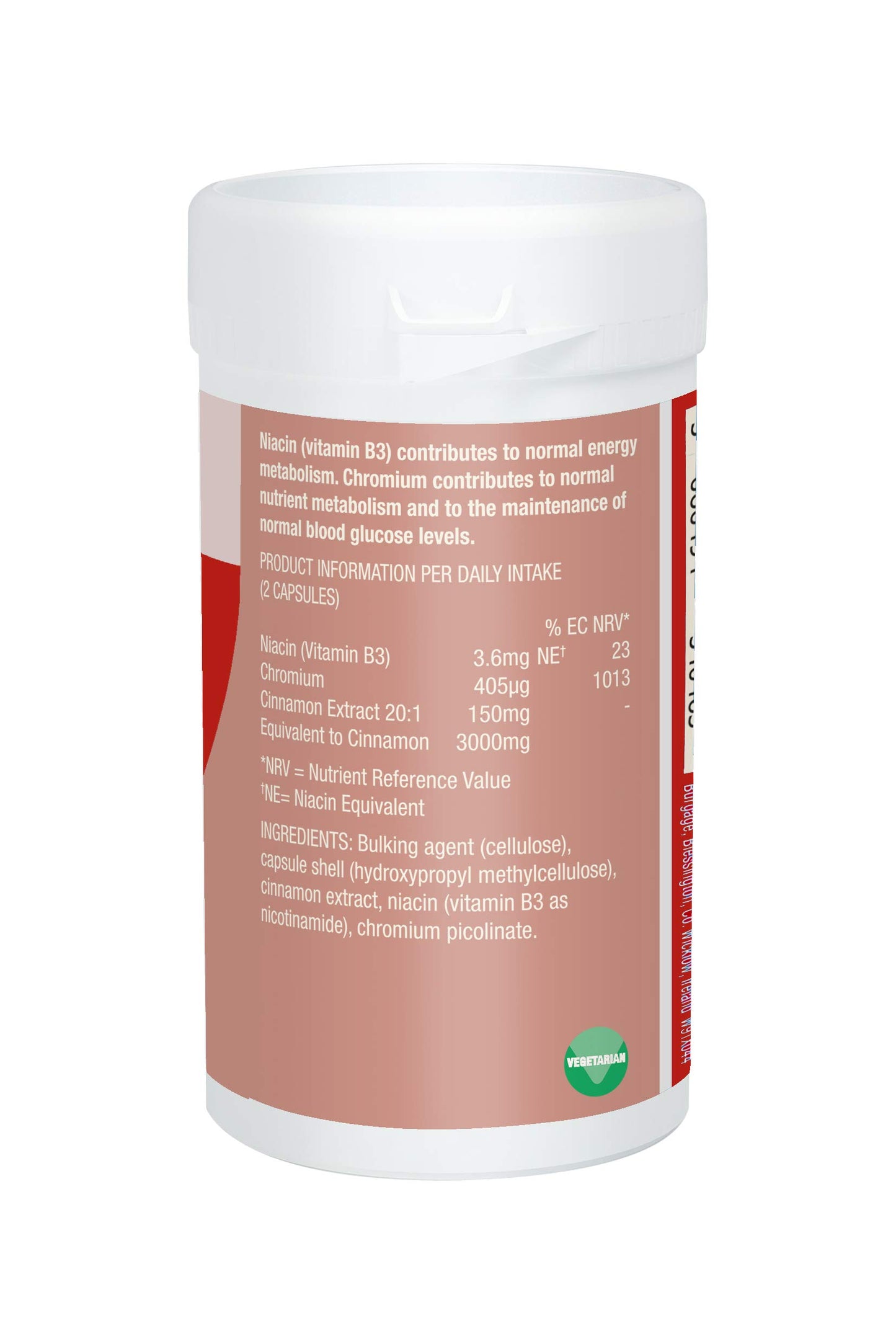 Patrick Holford Cinnachrome (60 Capsules) - Glucose Control
