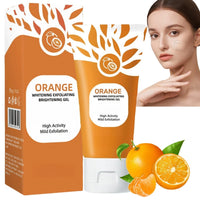 Orange Enzymes Exfoliating Gel,Orange Peeling Gel,Facial Scrub Exfoliating Cleanser,Face and Body Exfoliati/ng Scrub Ge/l,Deep Exfolia-ting Cleanser,Face Exfoliator,Whitening Deep Exfoliator