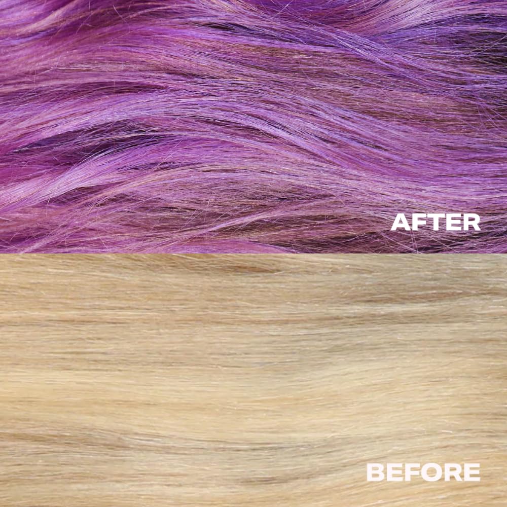 SHRINE Shrine Drop It PURPLE Hair Dye Drops | Semi-Permanent Vegan Customisable Hair Colour | Mix with Conditioner | Vegan & Cruelty-Free | Temporary Hair Dye | 20ml