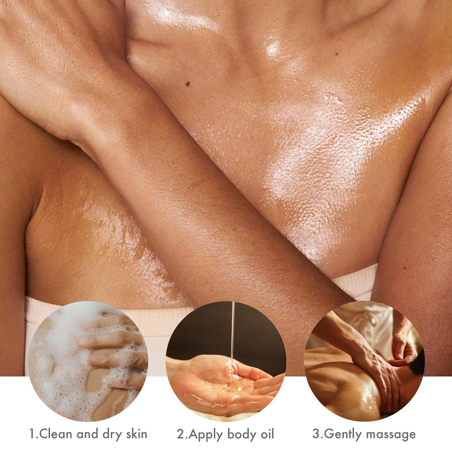 CTUBLIAUNX Magic Body Oil Firming & Hydrating - Glow Essence Magic Body Oil for Skin Tightening & Deep Moisture, Luxury Dry Skin Treatment with Natural Oils