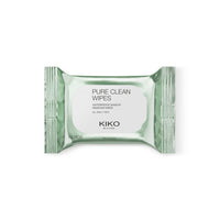 KIKO Milano Pure Clean Wipes Mini, Mini Make-Up Remover Wipes For The Face, Eyes And Lips