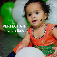 Dhyat Organic Netra® Baby Kajal - 100% Natural, Enriched with Certified Organic Ingredients, Chemical-Free Kajal, Water Resistant and Long Lasting - 8g