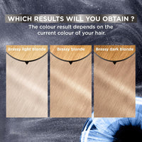 Garnier Olia Hi-Shine Hair Toner, Neutralises Brassy Tones, No Ammonia, Vegan Formula, Colour 9.1: Cool Blonde, 174ml