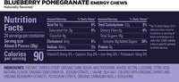 VPoint Leisure GU Energy Chews Double Serving Packs. Energy Gummies with Electrolytes for Running, Cycling, Triathlon & Other Sports - Pack of 2 (Blueberry Pomegranate)