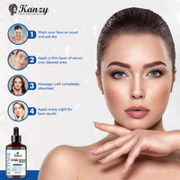 KANZY HAIR AND BEAUTY Kanzy Retinol Serum for Face 2.5% Retinol with Hyaluronic Acid, Vitamin E & Jojoba Oil 30 ml Anti Aging & Anti Wrinkle Serum for Scars, Dark Spots & Fine Lines Moisturizing Face Serum for Women & Men