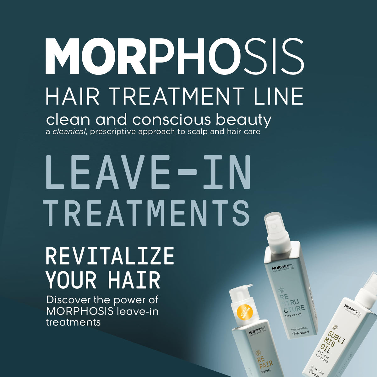 Framesi Color Lover Framesi New Morphosis Hair Treatment Line | Re-Structure Leave - in 150 ml