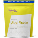 Longevity Box Fisetin 100mg – High-Strength Anti-Aging Antioxidant – 98% Pure, Third-Party Tested – 60 Capsules – Cellular Support for Healthy Aging – Vegan, Non-GMO, Clean Formula