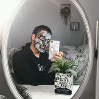 BARBER PRO Foaming Cleansing Mens Face Mask with Activated Charcoal | Deeply Cleansing, Firming, & Clarifying | Packed Full of Natural Ingredients | Face Masks Beauty | Face Care |