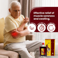 Ruojiar 50ml Muscle Massage Oil,Foot Pain Relief,Massage Oil for Muscle Pain,Back Pain Relief,Massage Oil for Relaxing Muscles Relieving Pain,Sports Massage Oil,Shoulder Back Neck Relief,Body Oil Moisturiser