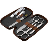 marQus Manicure Sets for Women & Men from Solingen Germany with glass nail file - Quality Grooming Kit Incl. Nail Clippers & glass nail file, Nail Kit Perfect for Pedicure.
