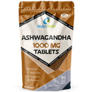NutriVolv Ashwagandha 1000mg – 90 Vegan Tablets | High Strength Extract | Adaptogen for Stress, Anxiety & Fatigue Relief | Supports Energy, Focus, Mood, Sleep & Hormonal Balance | Ayurvedic Supplement