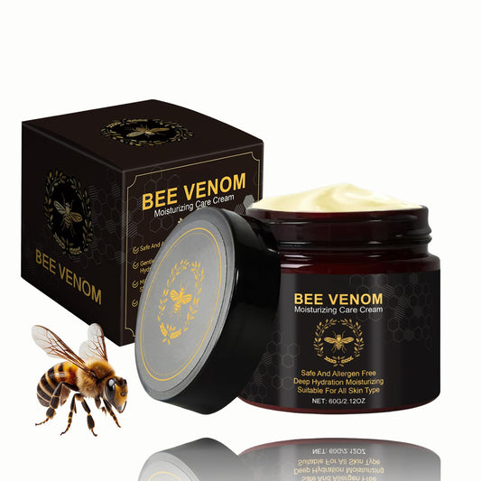 Trendyfave Bee Venom Skin Treatment Cream,Bee Venom Cream For Wrinkles Skin Repair Cream Deep Hydration Natural Ingredients, Soothes Skin, Moisturizing For All Skin Types
