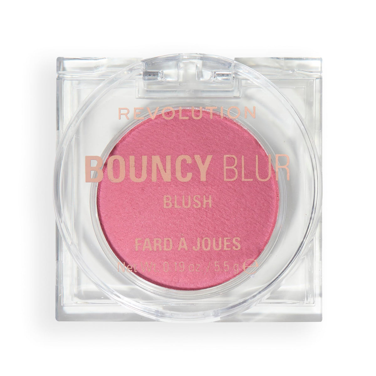 Revolution Skincare London Revolution Bouncy Blur Blush, Cheek & Lip Makeup, Buildable & Blurring Formula, Blurry Rose, Vegan & Cruelty-Free