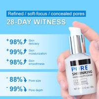 QEUTKEZS Pore Invisible Cream,Pore Shrinking Invisibility Cream,Pore Minimizer & Reducer for Face,Oil Control Firming,Tightening Pores,Moisturizing,Lightens Fine Lines Conceals Pores Cream